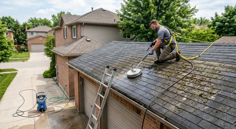 How Roof Cleaning Extends Shingle Lifespan
